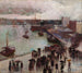 Odlot z Orientu, Circular Quay - Charles Conder — widok dzieła