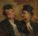 Dwóch adwokatów - Honoré Daumier — widok dzieła