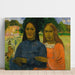 Reprodukcja obrazu dwóch kobiet - Paul Gauguin