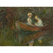 Reprodukcja obrazu Dwie kobiety na łódce - Claude Monet