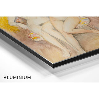 Deux filles sur une chaise - Nils Dardel | Reproduction Tableau Décoration murale affiche copie