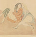 dwóch młodych dziewcząt na ziemi - Jules Pascin — widok dzieła