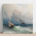 Reprodukcja obrazu Dwa statki na morzu - Ivan Konstantinovich Aivazovsky