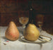 dwóch gruszek na tacy - Sanford Robinson Gifford — widok dzieła