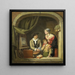 Devenir peintre - Jean-Baptiste Van Eycken — oprawiony obraz na ścianie