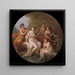 Diane i jej nimfy kąpiące się - Angelica Kauffmann — prezentacja dzieła na ścianie
