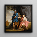 Didon i Eneasz - Pompeo Batoni — oprawiony obraz na ścianie