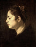 Tête de fille - Diego Velázquez — widok dzieła