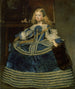 Infante Margaret Teresa w niebieskiej sukni - Diego Velázquez — widok dzieła