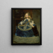 Infante Margaret Teresa w niebieskiej sukni - Diego Velázquez — oprawiony obraz na ścianie