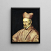 portret kardynała Gaspara de Borja y Velasco - Diego Velázquez — oprawiony obraz na ścianie