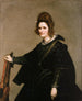 Portret damy - Diego Velázquez — widok dzieła