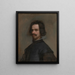 Portret mężczyzny, być może autoportret - Diego Velázquez — oprawiony obraz na ścianie