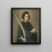 Świętej Rufiny - Diego Velázquez — oprawiony obraz na ścianie