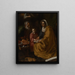 L'Éducation de la Vierge - Diego Velázquez — oprawiony obraz na ścianie