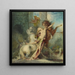 Diomedes pożerany przez konie - Gustave Moreau — oprawiony obraz na ścianie