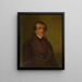portret Johann Rombach - Dionys Ganter — oprawiony obraz na ścianie