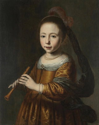 Dirck Dircksz van Santvoort - Portrait of Elizabeth Spiegel.webp