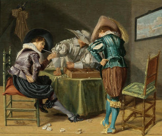 Dirck Hals - TricTrac Players In An Interior.webp