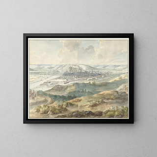 Dirk Maas - View of Namur from the East during the Siege of 1695.webp