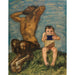 Reprodukcja obrazu Dissonanz - Franz von Stuck