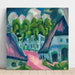 Reprodukcja obrazu Domaine de Staberhof III - Ernst Ludwig Kirchner