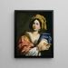 Une Sibylle - Domenichino — oprawiony obraz na ścianie