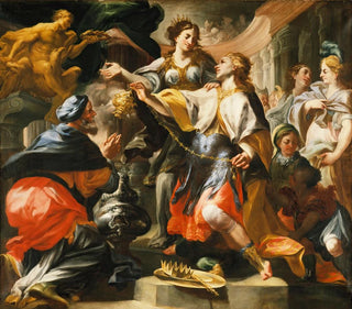 Domenico Antonio Vaccaro - Solomon Worshiping a Pagan God.webp