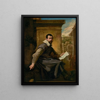 Domenico Fetti - Portrait Of A Man With A Sheet Of Music.webp
