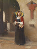 Devotion - Domenico Induno — widok dzieła