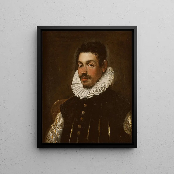 Portret szlachcica - Domenico Tintoretto — oprawiony obraz na ścianie