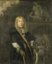Portret oficera Gwardii Cywilnej z Leyde przed bramą kwatery głównej straży św. Jerzego - Domenicus van Tol — widok dzieła