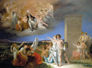 Alegoria cnót księcia regenta D. João - Domingos Sequeira — widok dzieła