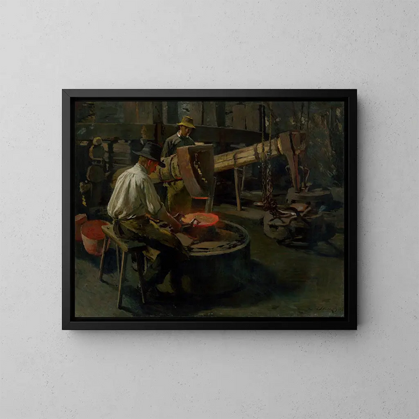 L'Appel des chaudières - Dominik Skutecký — oprawiony obraz na ścianie