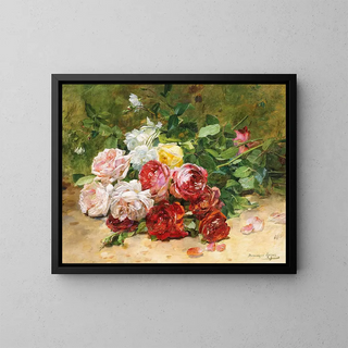 Dominique Hubert Rozier - Still Life with Roses.webp