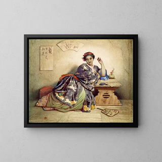 Dominique Louis Papety - A Chinese Girl.webp
