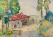 Cour de ferme à Albi - Donald Shaw MacLaughlan — widok dzieła