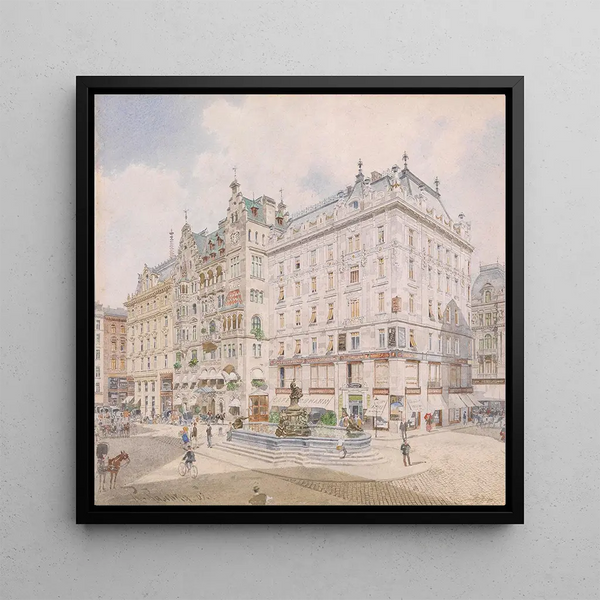 Donnerbrunnen au Nouveau Marché - Robert Raschka