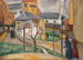 Rue de Village Parfois en Hiver - Dora Bromberger — widok dzieła