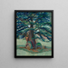 Le cèdre de Tidmarsh - Dora Carrington — oprawiony obraz na ścianie