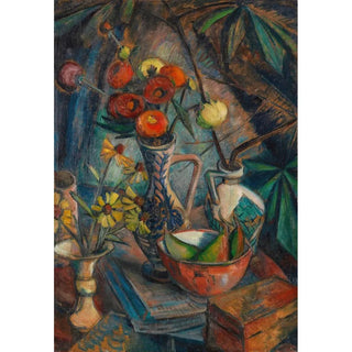 Dorothea MaetzelJohannsen - Stilleben mit Blumen.webp