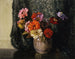 Zinnias - Dorothy Richmond — widok dzieła
