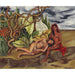 Reprodukcja obrazu Dos Desnudos en el Bosque (La Tierra Misma) - Frida Kahlo