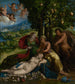 Scena mitologiczna - Dosso Dossi — widok dzieła