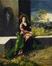 Świętej Łucji - Dosso Dossi — widok dzieła