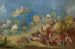 "Les Troyens construisant le temple de Vénus et faisant des offrandes sur la tombe d'Anchise en Sicile" - Dosso Dossi — widok dzieła