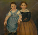 Podwójny portret dziewczyn - Václav Govi — widok dzieła
