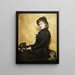 Mademoiselle H. Agnes Huntington - Douglas Volk — oprawiony obraz na ścianie
