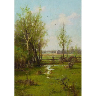 Dubois Fenelon Hasbrouck - Springtime Near Kingston New York.webp