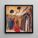 Zmartwychwstanie Łazarza - Duccio di Buoninsegna — oprawiony obraz na ścianie